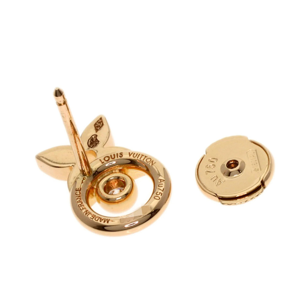 Louis Vuitton Idylle Blossom Diamond Single Earring, 18K Pink Gold, Women's. - Picture 2 of 4